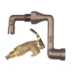 JUSTRITE 08308, SIPHON ADAPTER, DRUM, W/FAUCET