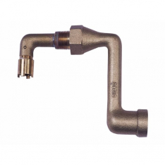JUSTRITE 08311, SIPHON ADAPTER, DRUM, BRASS