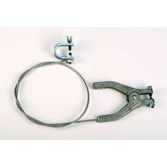JUSTRITE 08498, WIRE, FLEX BARE W/CLMP & C CLM
