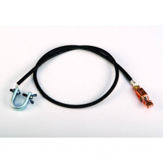 JUSTRITE 08505, WIRE, INSULATED, W/CLMP & CLIP