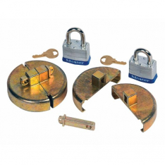 JUSTRITE 08511, LOCK DRUM F/PLY 55G W/PDLOCKS