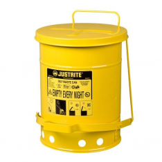 JUSTRITE 09101, CAN, OWC W/FOOT COVER, 6G, YEL