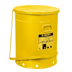 JUSTRITE 09701, CAN, OWC W/FOOT CVR, 21G, YEL