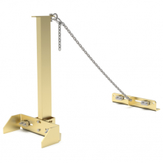 MSA  10192218, Stanchion with concrete base