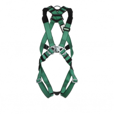 MSA 10197198, V-FORM Harness, Super Extra Large, Back D-Ring, Qwik-Fit Leg Straps