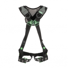 MSA 10239983, V-FLEX Harness, XSM, Back D-Ring, Tongue Buckle Leg Straps