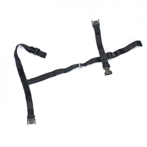 MSA 804629, Chinstrap, 3-pt, 3/4" nylon webbing, for Vanguard helmets only