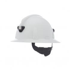 MSA C211087, HAT,  TOPGARD,  LB/CH,  FAS-TRAC III,  WHITE