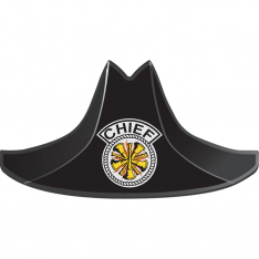 MSA GA1150-N2, Chief 5-Trumpet Burst,  Black Plate