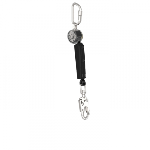 MSA VTOHW-011-DE-A, V-TEC PFL, 6', single-leg, 36CS swivel snaphook, aluminum triple action carabine