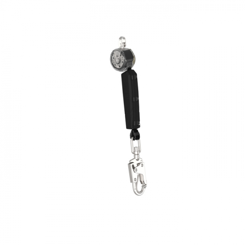 MSA VTOHW-011-ZE-A, V-TEC PFL, 6', single-leg, 36CS swivel snaphook, ANSI Z359.14, OSHA