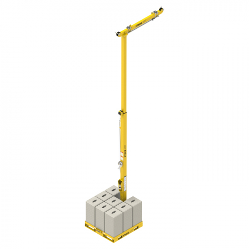 MSA IN-5039, MAST-DAVIT ARM XLT, 4.6M (15ft)-7.6M (25ft)