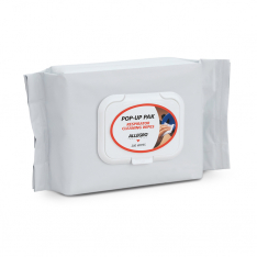 Allegro Industries 1001-200PU, Alcohol Respirator Cleaning Wipes Pop-Up Pak (200/Pak)