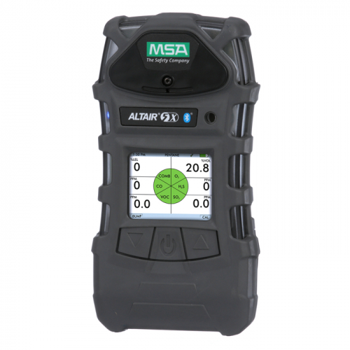 MSA 10116924, ALTAIR 5X Detector Mono (LEL, O2, CO, H2S), (UL), Charcoal, Instrument Only