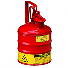 JUSTRITE 10301, CAN, SAFETY STL, 1G/7-1/4"D RD