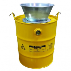 JUSTRITE 10906, 5 GAL DRAIN CAN YELLOW