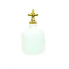 JUSTRITE 14005, CAN, DISPENSER, 8OZ, TRNSLCNT