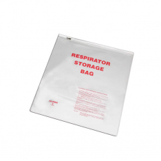 Allegro Industries 2000, Respirator Storage Bag w/ Zipper, 14" x 16"