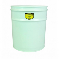 JUSTRITE 26040W, CAN, CF DRUM ONLY, 4.5G, WHITE