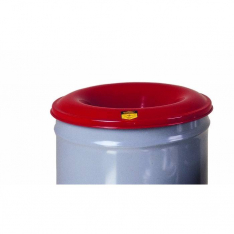 JUSTRITE 26430, CAN, CF DRUM W/HEAD, 30G GRAY