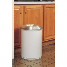 JUSTRITE 26612W, CAN, CF DRUM W/HEAD, 12G, WHT