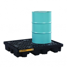 JUSTRITE 28672, PALLET F/DRMSHD, 2 DRM, ECO BK