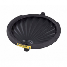 JUSTRITE 28680, FUNNEL, DRUM, NONFLAM, ECO BLK