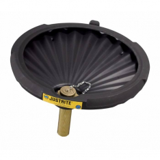JUSTRITE 28681, FUNNEL, DRUM, FLAMBLS, ECO BLK