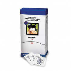Allegro Industries 3001, Alcohol Free Towelettes 5" x 8" (100/Box)