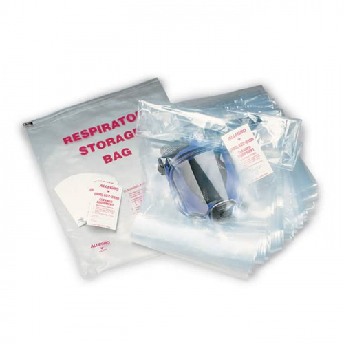 Allegro Industries 4001-06, Large Disposable Respirator Storage Bags (50/Pkg.)