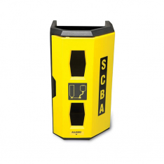 Allegro Industries 4125, Yellow SCBA Wall Case