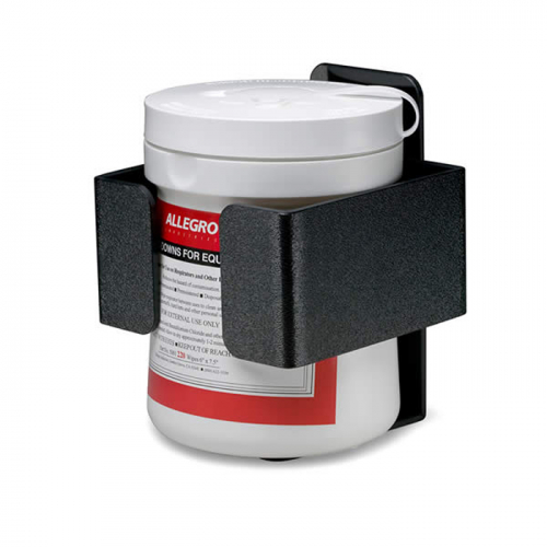 Allegro Industries 5001-01, Plastic Pop-Up Canister Holder (Wall Mount)