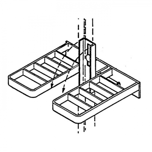 MSA 506384, DYNA-GLIDE, FOOTREST, FOLDING