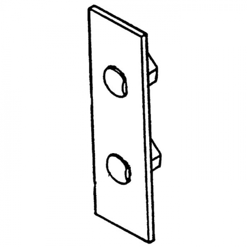 MSA 506391, DYNA-GLIDE LRC SIDE RAIL CONNECTOR ASSEMBLY, GALVANIZED