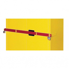 JUSTRITE 50961R, BAR, HISEC CAB, REPLCMT, RED