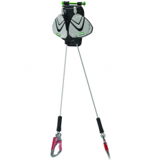 MSA 63162-00R, PFL V-EDGE TWIN-LEG CABLE 8FT AL36C SNAPHOOKS LCKNG PIN HARNSS CNNCT ANSI OSHA MSA 63