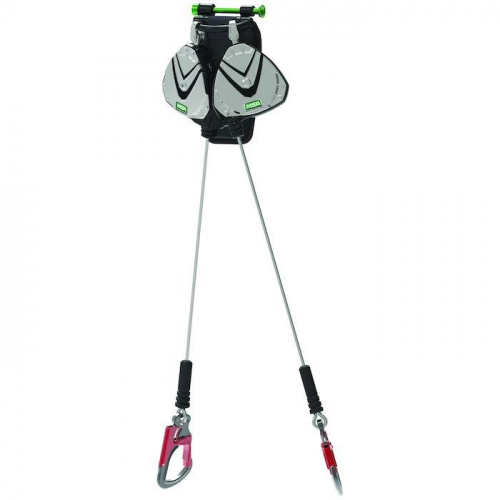 MSA 63162-00R, PFL V-EDGE TWIN-LEG CABLE 8FT AL36C SNAPHOOKS LCKNG PIN HARNSS CNNCT ANSI OSHA MSA 63