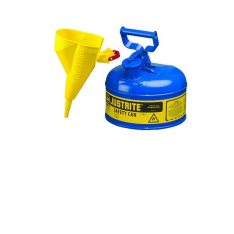 JUSTRITE 7110310, CAN, SAFETY W/FNL, T1, 1G BLU