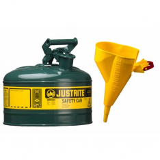 JUSTRITE 7110410, CAN, SAFETY W/FNL, T1, 1G GRN