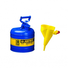 JUSTRITE 7120310, CAN, SAFETY W/FNL, T1, 2G BLU