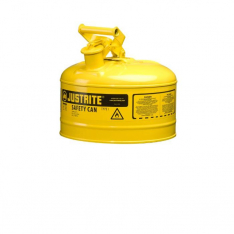 JUSTRITE 7125200, CAN, SAFETY, TYPE 1, 2.5G, YEL