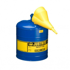 JUSTRITE 7150310, CAN, SAFETY W/FNL, T1, 5G BLU