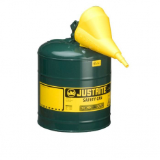 JUSTRITE 7150410, CAN, SAFETY W/FNL, T1, 5G GRN