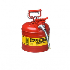 JUSTRITE 7220120, CAN, SFTY, 5/8" HS, T2, 2G RED