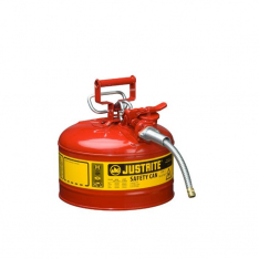 JUSTRITE 7225120, CAN, SFTY, 5/8"HS T2, 2.5G RED