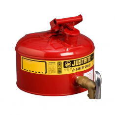 JUSTRITE 7225150, CAN, LAB W/08902 FCT, 2.5G RD