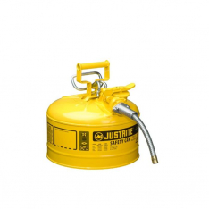 JUSTRITE 7225220, CAN, SFTY, 5/8"HS, T2, 2.5G YL