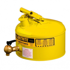 JUSTRITE 7225240, CAN, LAB W/08540 FCT, 2.5G YL