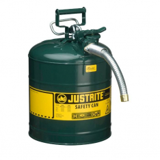 JUSTRITE 7250430, CAN, SFTY, 1" HOSE, T2, 5G GRN