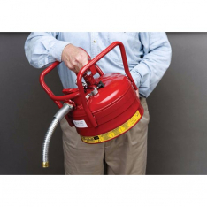 JUSTRITE 7325130, CAN, DOT, 1" HOSE, T2, 2.5G RD